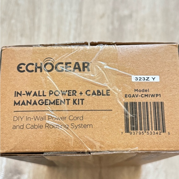 White In-Wall Cable Management Kit - Picture 2 of 10